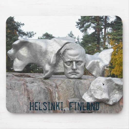 Tapis De Souris Monument Sibelius, Helsinki, Finlande (Devant)