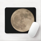 Tapis De Souris Moon Mousepad Astrologie Pleine lune Cadeaux infor (Avec souris)