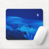 Tapis De Souris Moon Over Mt. Everest Tibet (Avec souris)