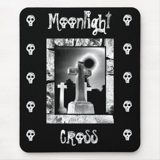 Tapis De Souris Moonlight cross (Devant)