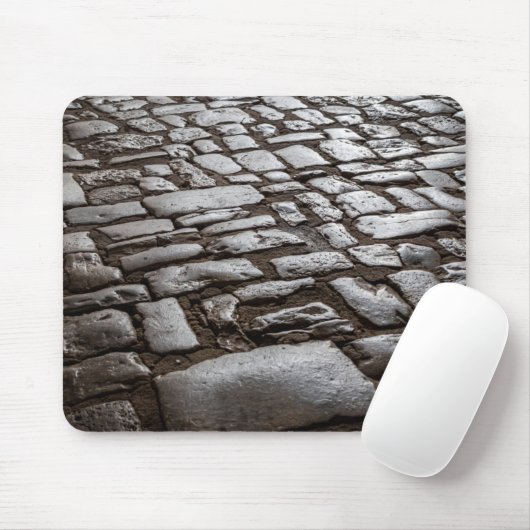 Tapis De Souris Moonlit Cobblestones (Avec souris)