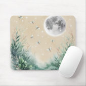 Tapis De Souris Moonlit Whimsy Forest Mousepad (Avec souris)
