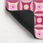 Tapis De Souris MoonStone Rose et Cherry Flower dans la porte (Coin)