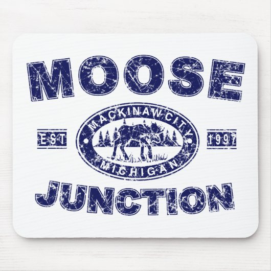 Tapis De Souris Moose-Junction-Distressed-[ (Devant)