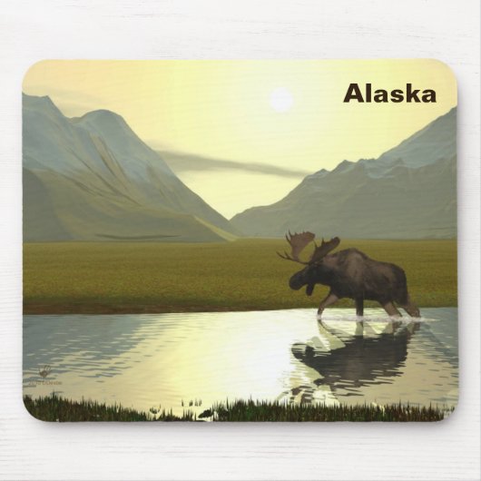 Tapis De Souris Moosepad (Devant)