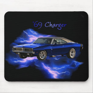 Tapis De Souris Mopar : 'Chargeur de 69 Dodge