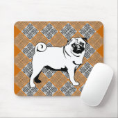 Tapis De Souris Mops Carlin (Avec souris)