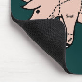 Tapis De Souris Morceaux de porc (Coin)