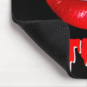 Tapis De Souris Mordez-moi vampire Halloween (Coin)