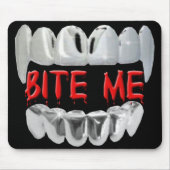 Tapis De Souris Mords-Moi Sang Et Teintures Souris Pad (Devant)