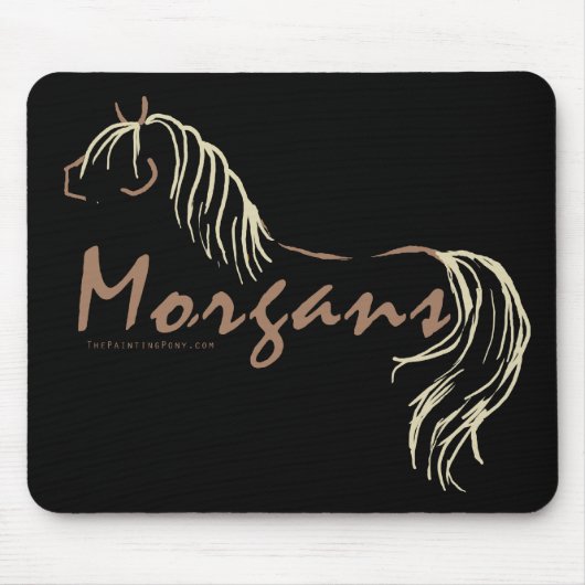 Tapis De Souris Morgan Horses (Devant)