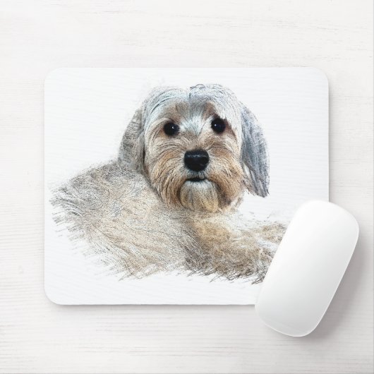 Tapis De Souris Morkie Mousepad (Avec souris)