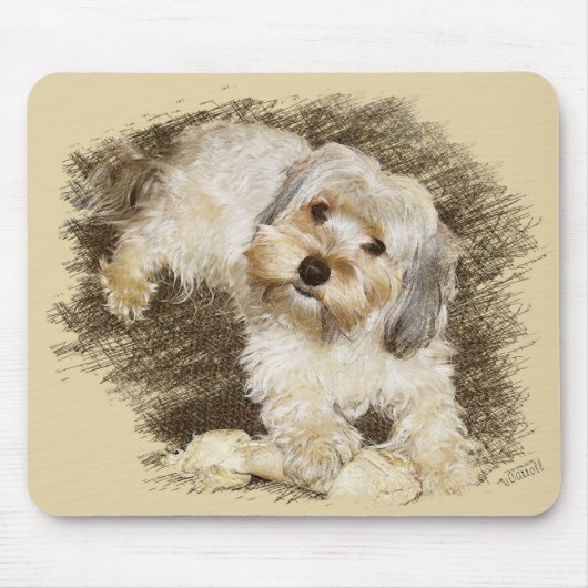 Tapis De Souris Morkie Mousepad (Devant)