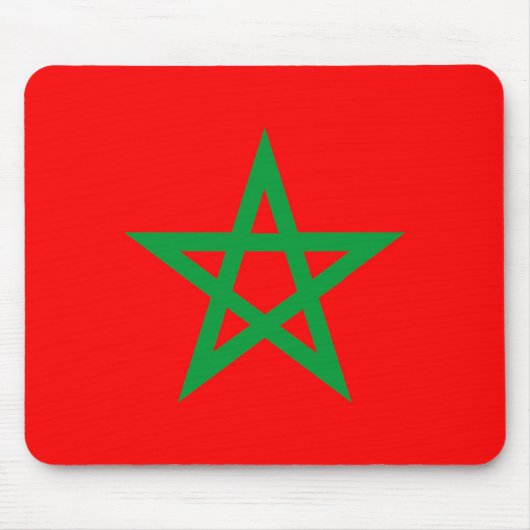 Tapis De Souris morocco country flag symbol star (Devant)