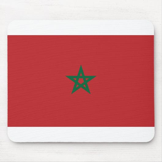 Tapis De Souris Morocco Flag (Devant)