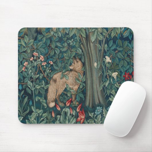 Tapis De Souris Morris Tapestry Forest Fox (Avec souris)