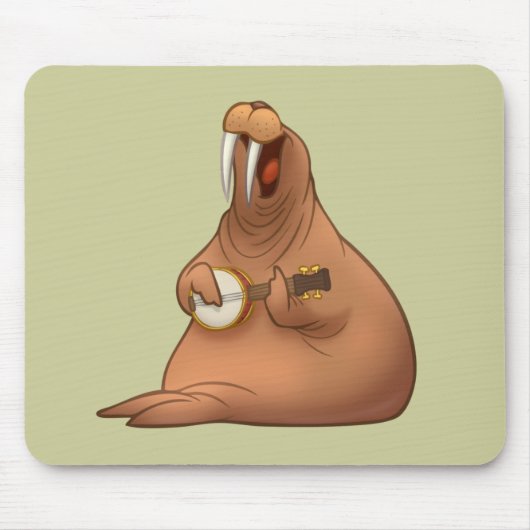 Tapis De Souris Morse Mousepad de Banjo-Strummin' (Devant)