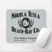Tapis De Souris Mort-Rayon Cie. de Nikola Tesla (Avec souris)