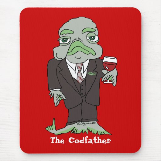 Tapis De Souris Morue de Codfather Mousepad (Devant)