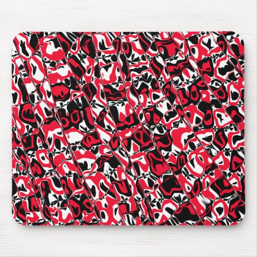 Tapis De Souris Mosaïque Abstraite (Devant)