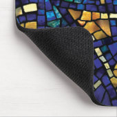 Tapis De Souris Mosaïque Mousepad "kaléidoscope " souillé en verre (Coin)