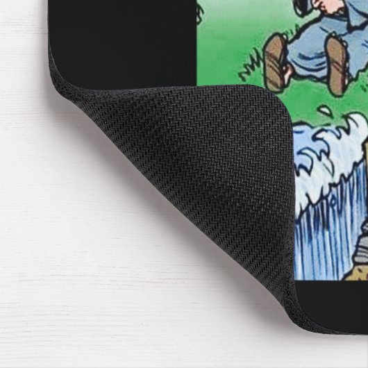 Tapis De Souris Moses Pose Pêche (Coin)