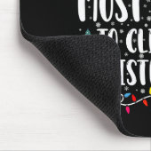 Tapis De Souris Most Likely To Climb The Xmas Tree Christmas  (Coin)