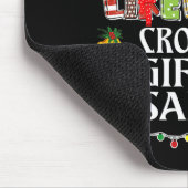 Tapis De Souris Most Likely To Crochet A Gift For Santa Family Chr (Coin)