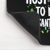 Tapis De Souris Most Likely To Drink All Santa's Coffee Christmas (Coin)