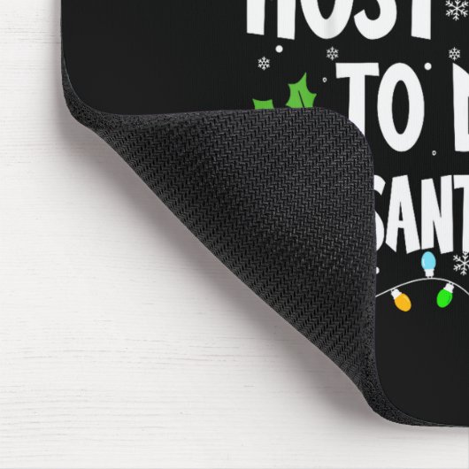 Tapis De Souris Most Likely To Drink All Santa's Coffee Christmas (Coin)