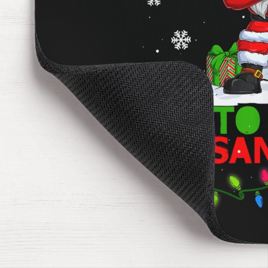 Tapis De Souris Most Likely To Fart On Santa's Lap Ugly Christmas (Coin)
