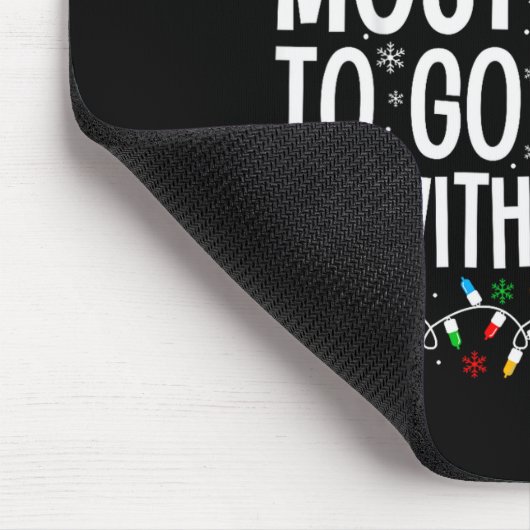 Tapis De Souris Most Likely To Go Fishing With Santa Funny Fishing (Coin)