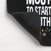 Tapis De Souris Most Likely To Start Christmas With Coffee Family (Coin)