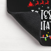 Tapis De Souris Most Likely To Test Drive Santa's Sleigh Funny Chr (Coin)