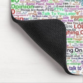 Tapis De Souris Mot Conversation d'ordinateur (Coin)