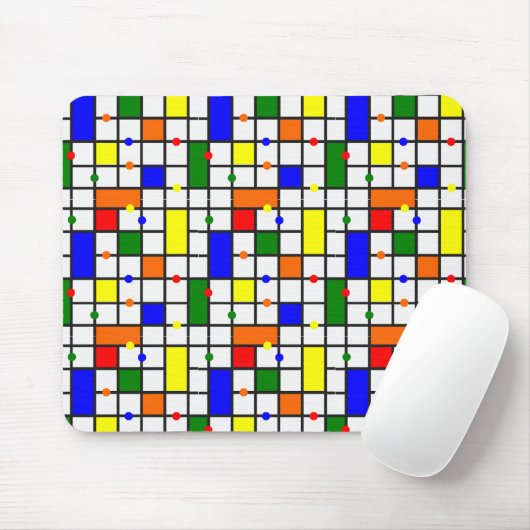 Tapis De Souris Mot de passe coloré (Avec souris)
