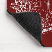 Tapis De Souris Moteur à réaction (Coin)