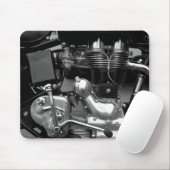 Tapis De Souris Moteur de moto II - Customisé (Avec souris)