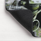 Tapis De Souris Moteur vert (Coin)