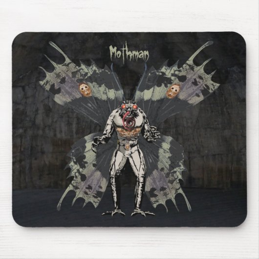 Tapis De Souris Mothman Mousepad (Devant)