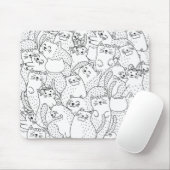 Tapis De Souris Motif (Avec souris)