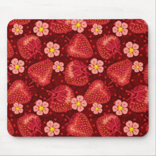 Tapis De Souris Motif 2 2 de fraise