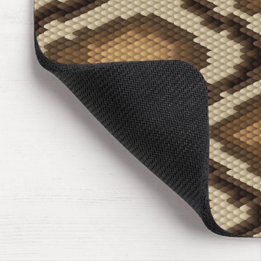 Tapis De Souris Motif 2 de peau de serpent de python (Coin)