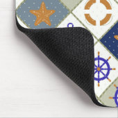 Tapis De Souris Motif 2 de thème de mer (Coin)