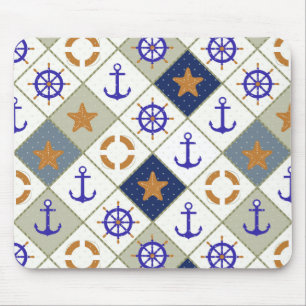 Tapis De Souris Motif 2 de thème de mer