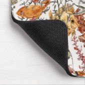 Tapis De Souris Motif 2 de vie marine d'aquarelle (Coin)