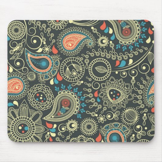 Tapis De Souris Motif 3 de Paisley (Devant)