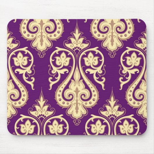 Tapis De Souris Motif 4 de damassé (Devant)