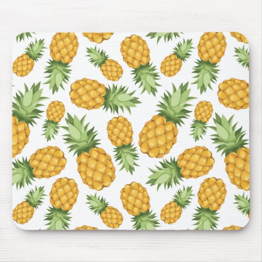 Tapis De Souris Motif à ananas (Devant)