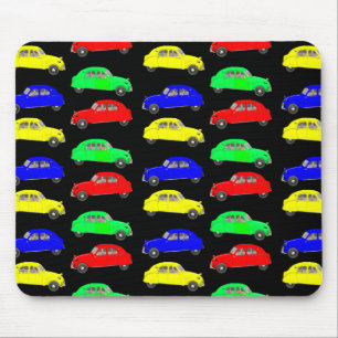 Tapis De Souris Motif à carreaux Citroen 2 CV